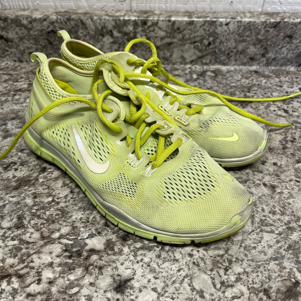 Nike Lime Green Athletic Shoes